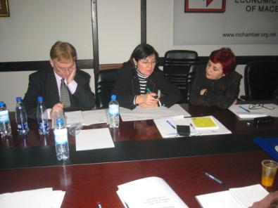 Supervision by an international expert in Macedonia