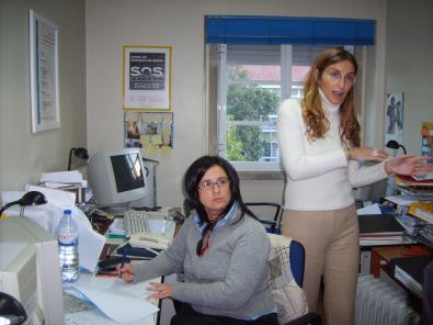 Site visit in the Instituto de Apoio à Criança