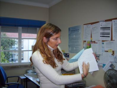 Site visit in the Instituto de Apoio à Criança